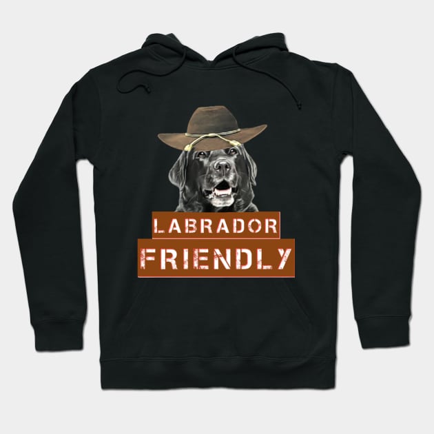 Labrador Friendly Hoodie by Shano's Picks